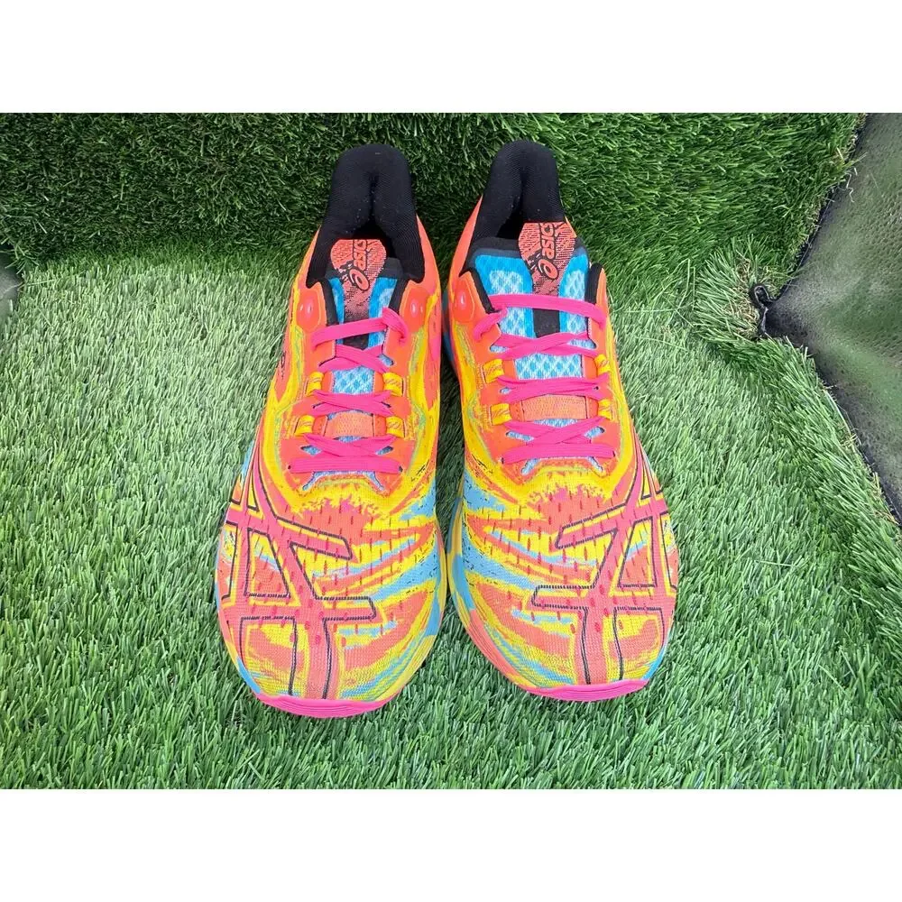 Asics Noosa Tri 15 1012B429 Athletic Sneaker Womens 9.5 Pink Mesh Sports Jogging